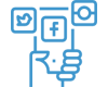 Facebook and Twitter Promotion